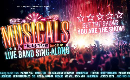 Poster for Musicals - The Ultimate Live Band Sing-Along
