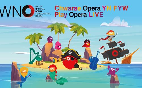 Poster for WNO - Play Opera Live! Shipwrecked!