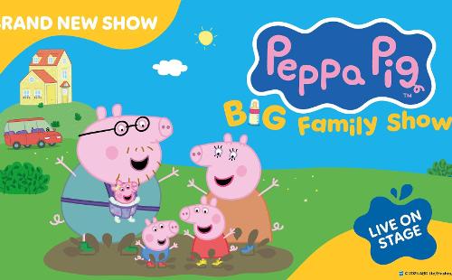 Poster for Peppa Pig's Big Family Show