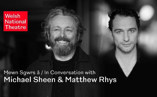 Poster for In Conversation with Michael Sheen and Matthew Rhys