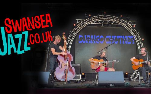 Poster for Swansea Jazzland 'Django Chutney'