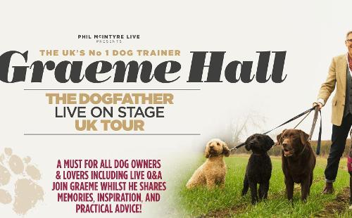 Poster for Graeme Hall The Dogfather Live