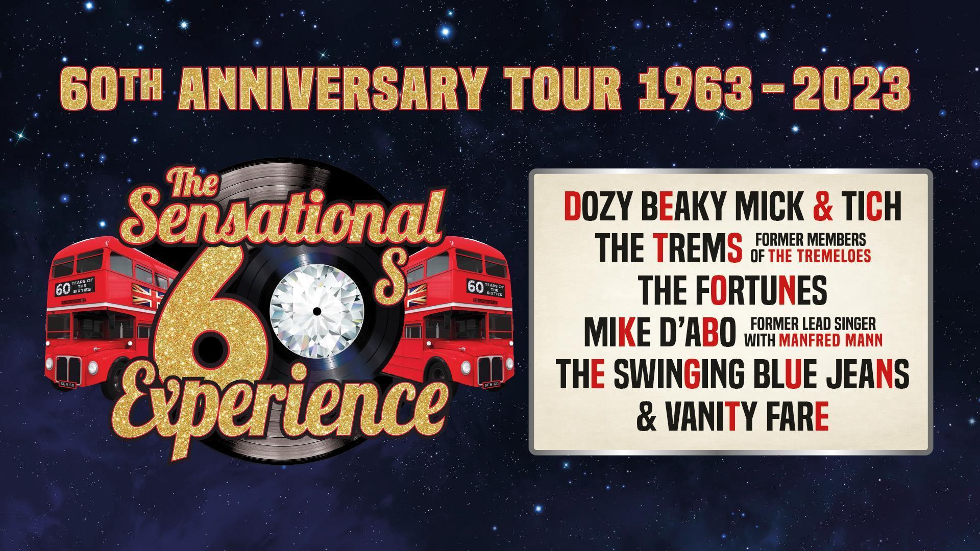 The Sensational 60s Experience